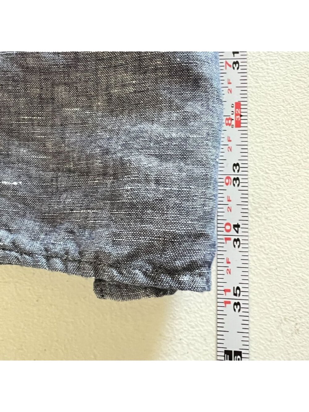 Banana Republic Linen Womens Sz 0 Shirt Dress Chambray Coastal Preppy Old Money - Picture 5 of 12